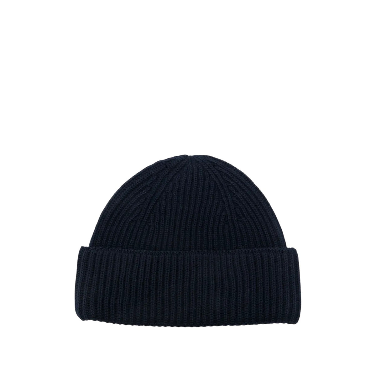 Classic Navy Blue - Back - Maison Kitsuné Unisex Adult Fox Virgin Wool Beanie