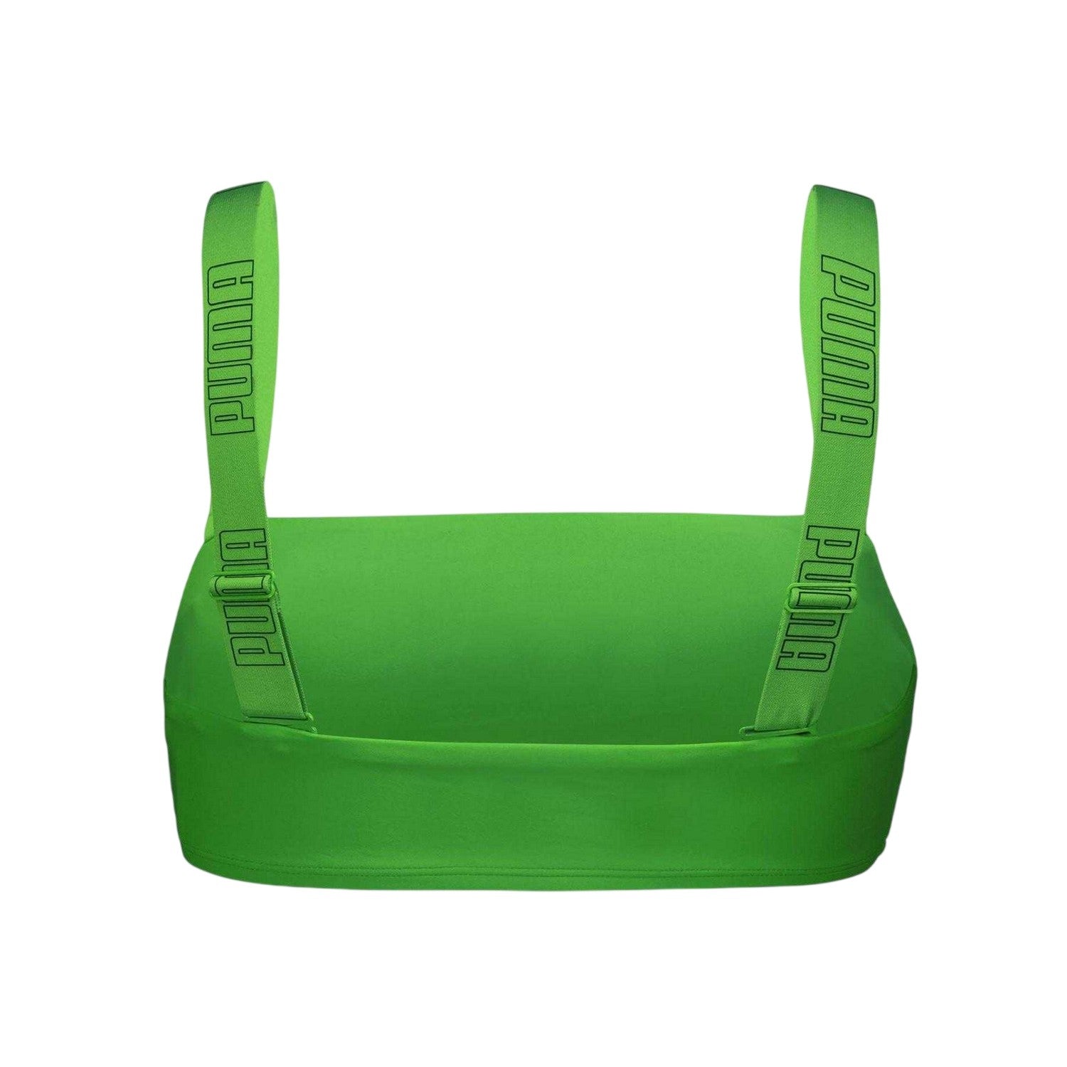 Bright Green - Back - Puma Womens-Ladies Bandeau Bikini Top