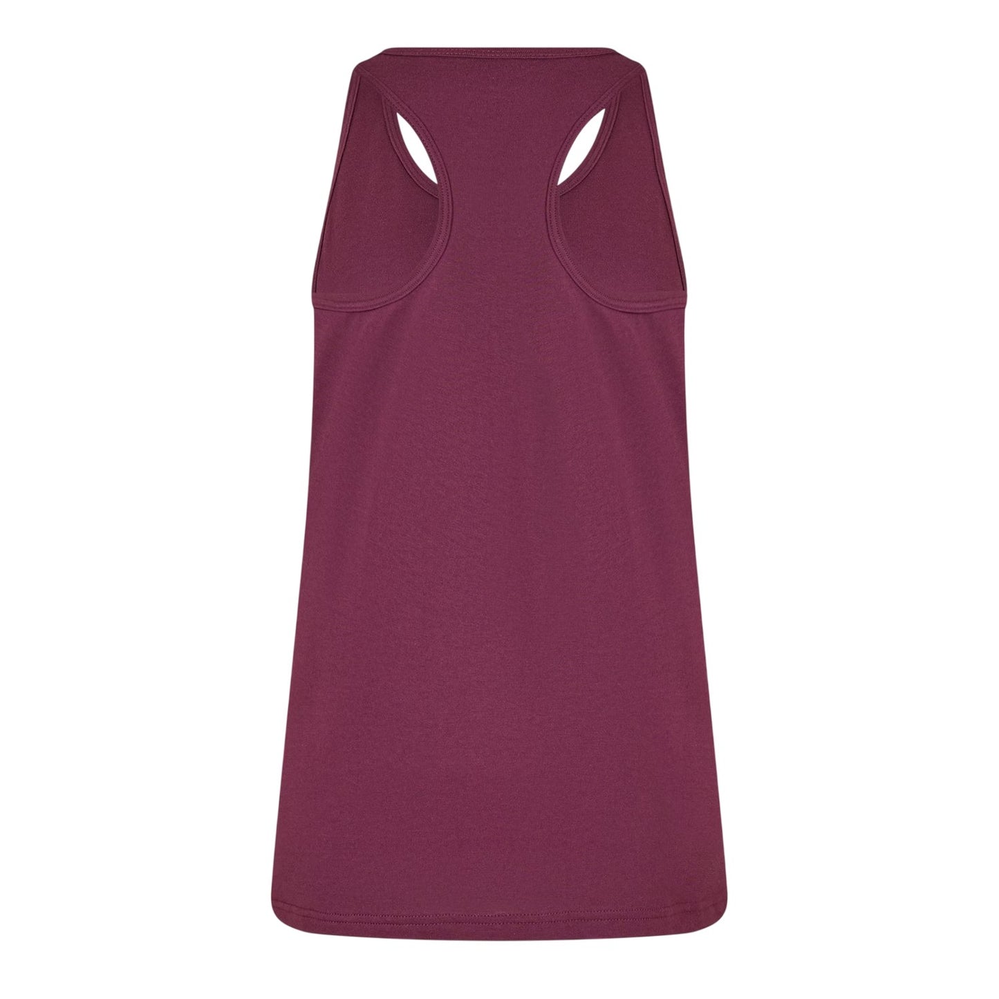 Dark Cherry - Back - USA Womens-Ladies Racerback Tank Top