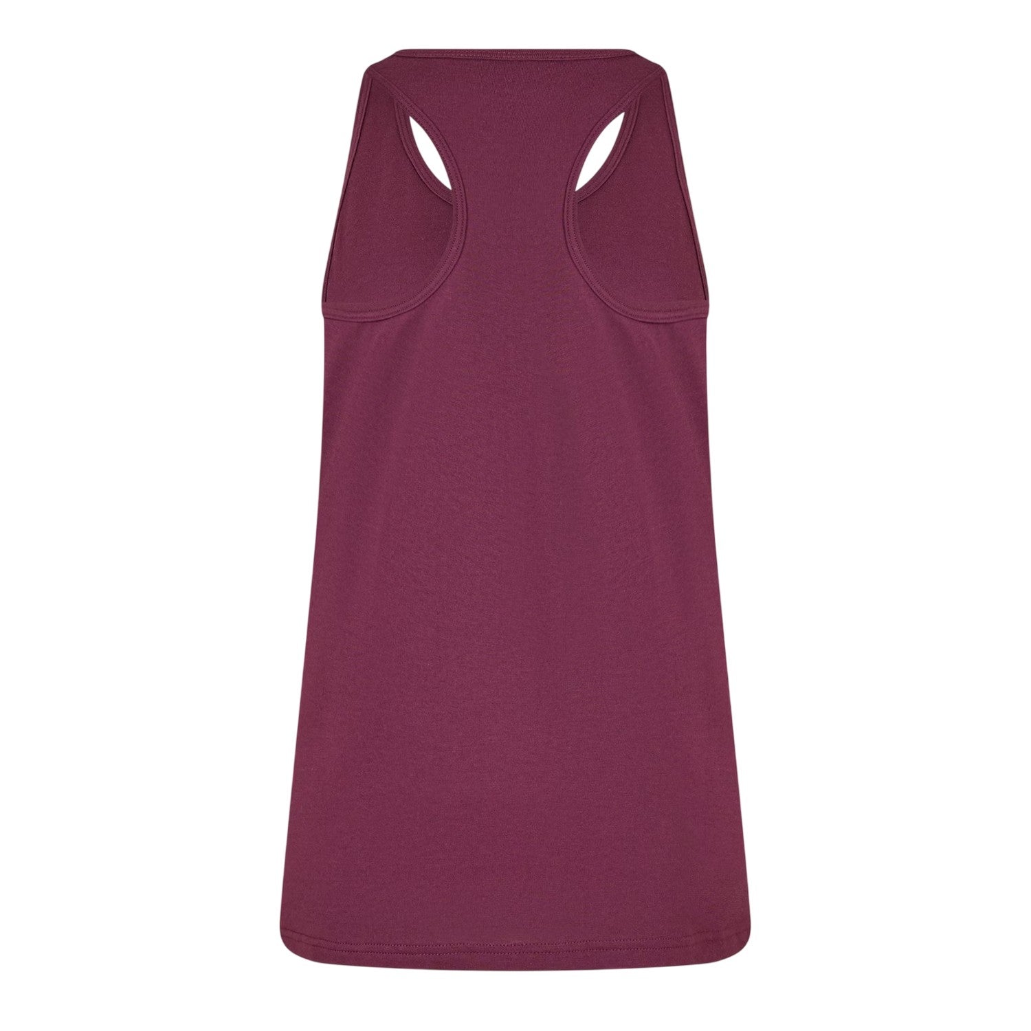 Dark Cherry - Back - USA Womens-Ladies Racerback Tank Top