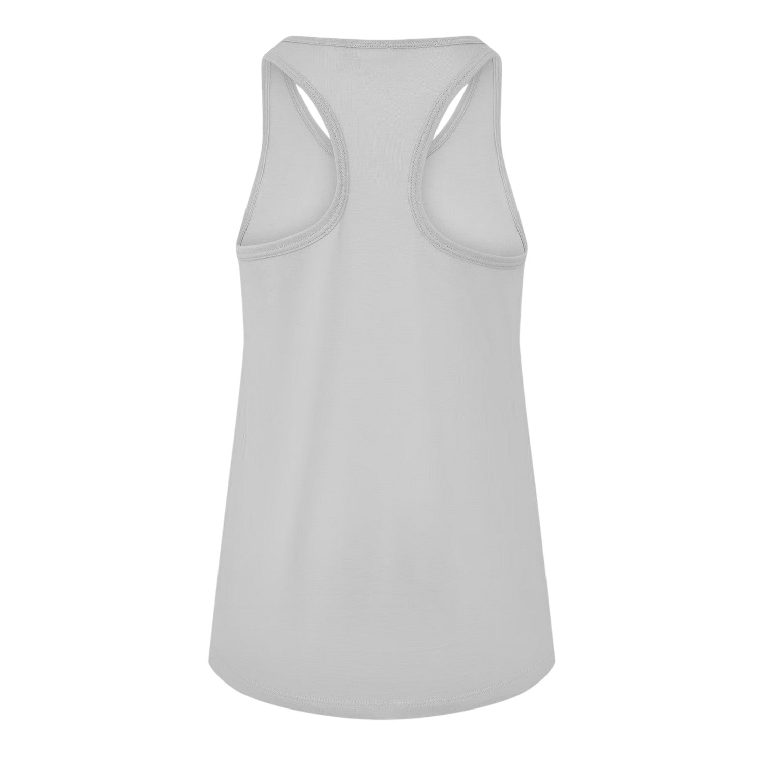 Grey Marl - Back - USA Womens-Ladies Racerback Tank Top