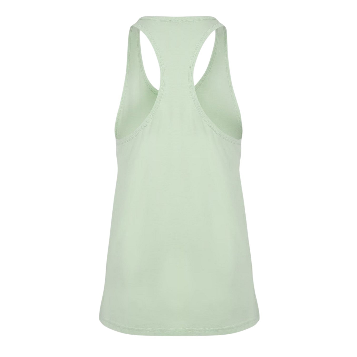 Pistachio - Back - USA Womens-Ladies Racerback Tank Top