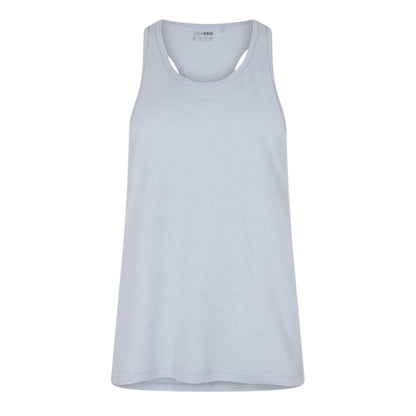 Brunnera Blue - Front - USA Womens-Ladies Racerback Tank Top