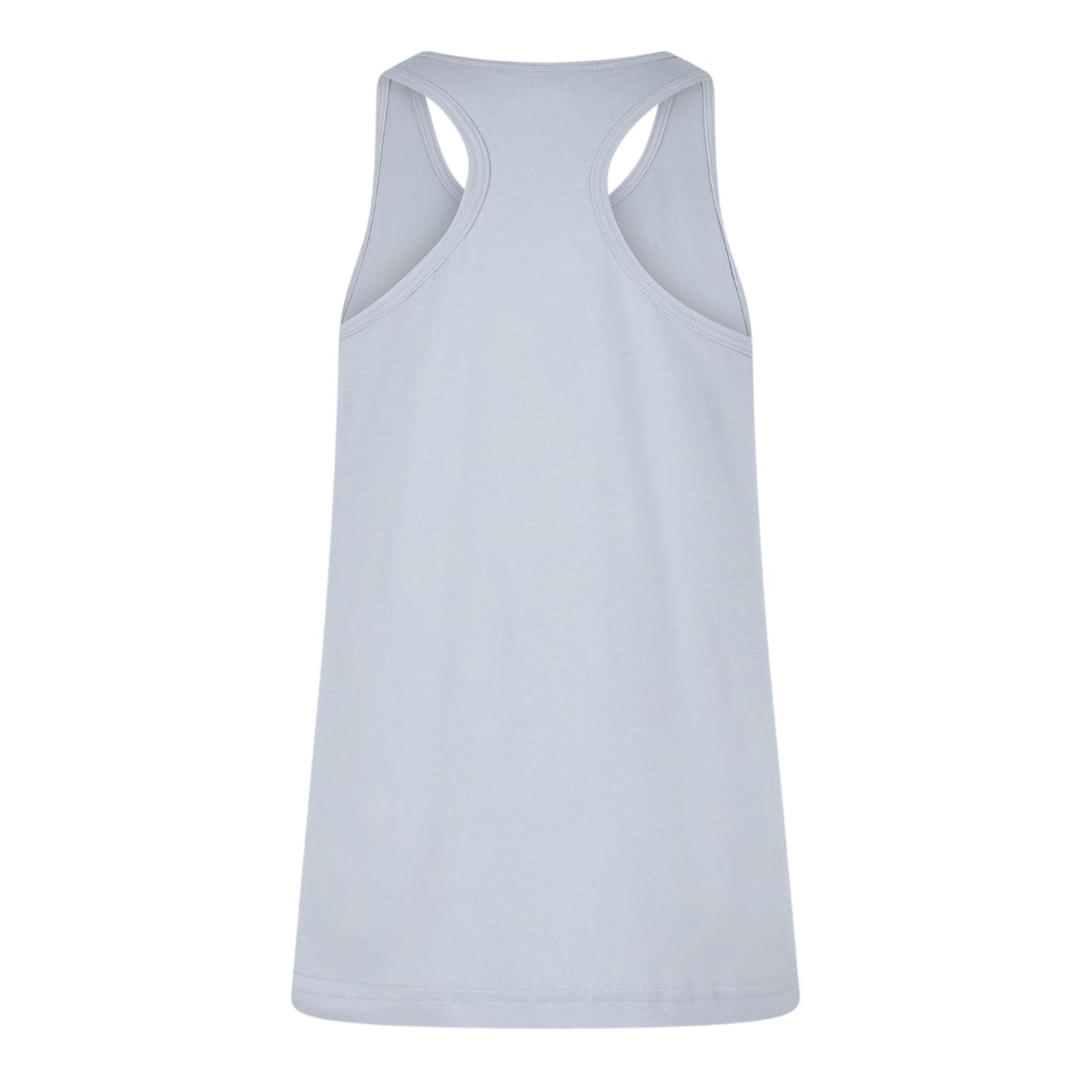 Brunnera Blue - Back - USA Womens-Ladies Racerback Tank Top