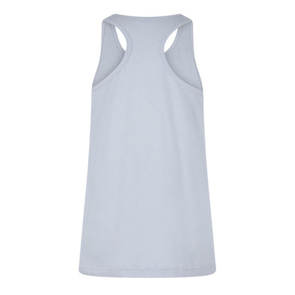 Brunnera Blue - Back - USA Womens-Ladies Racerback Tank Top