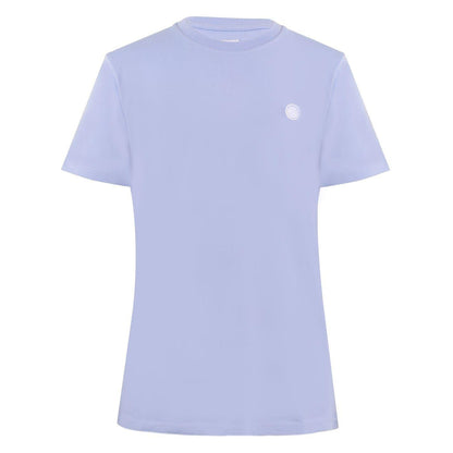 Pastel Blue - Front - Pretty Green Mens Chest Logo Crew Neck T-Shirt