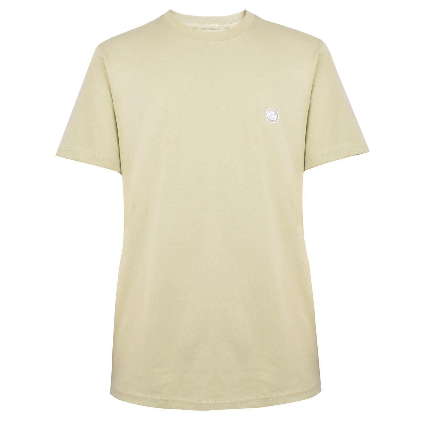 Pastel Green - Front - Pretty Green Mens Chest Logo Crew Neck T-Shirt