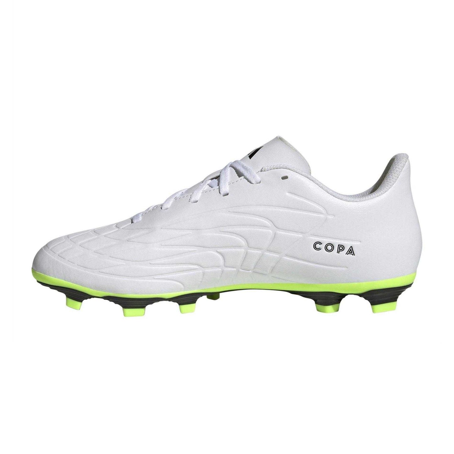White - Side - Adidas Mens Copa Pure.4 Fxg Football Boots
