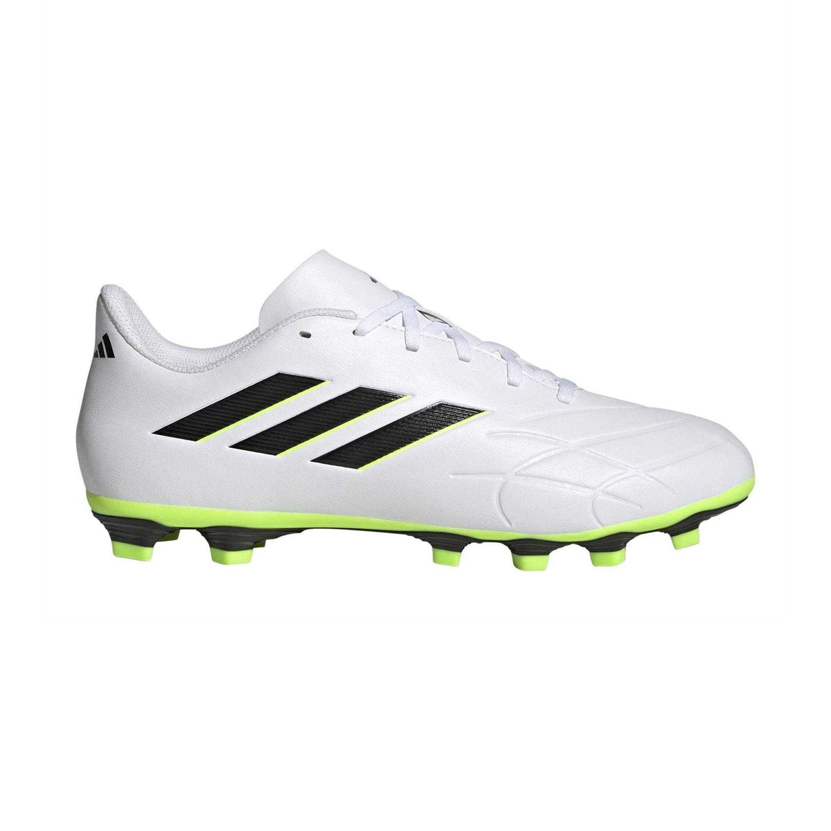 White - Front - Adidas Mens Copa Pure.4 Fxg Football Boots