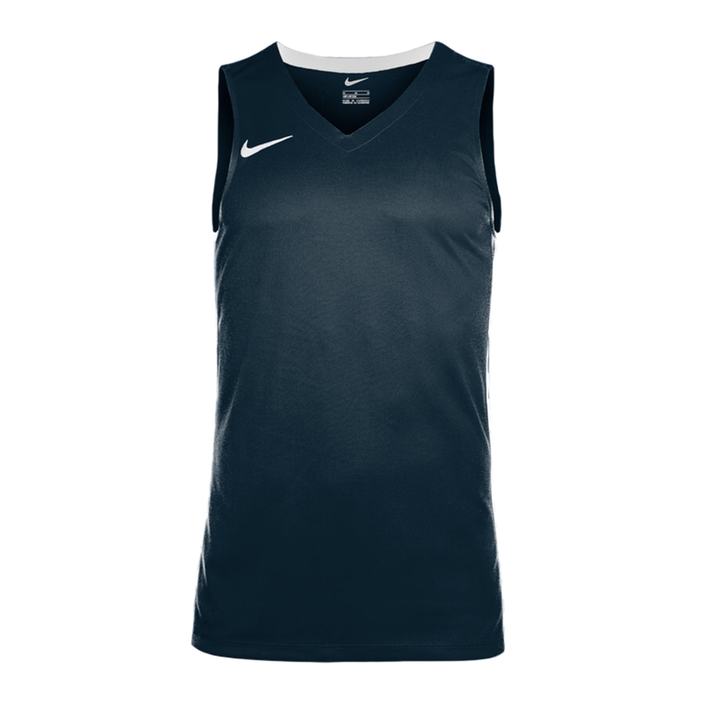 Obsidian Blue-White - Front - Nike Mens Sleeveless Tank Top