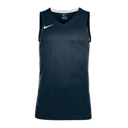 Obsidian Blue-White - Front - Nike Mens Sleeveless Tank Top