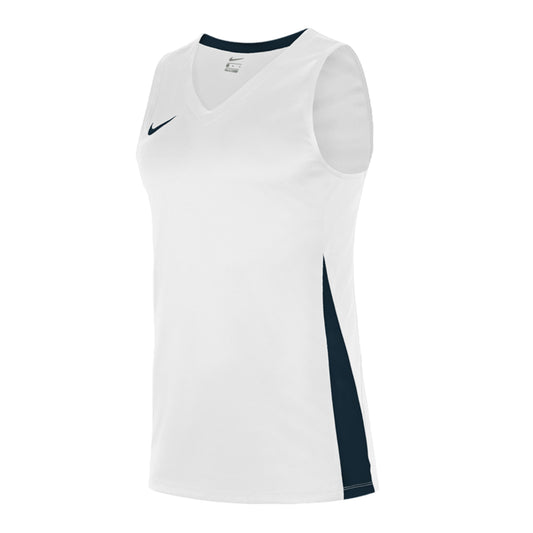 White-Obsidian Black - Front - Nike Mens Sleeveless Tank Top