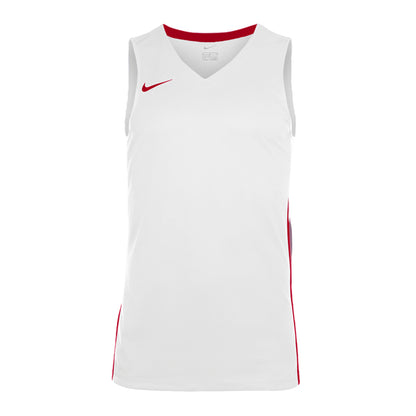 White-Red - Front - Nike Mens Sleeveless Tank Top
