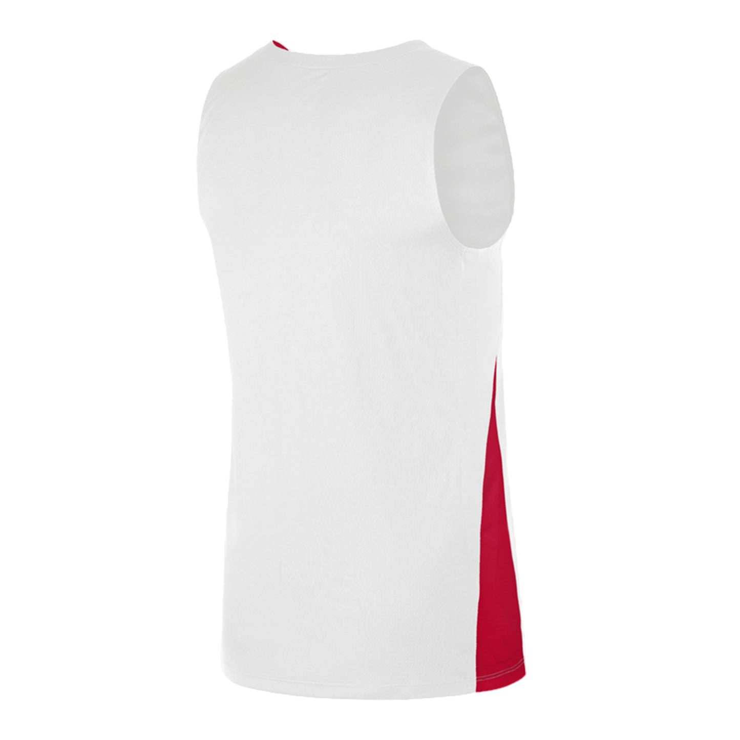 White-Red - Back - Nike Mens Sleeveless Tank Top