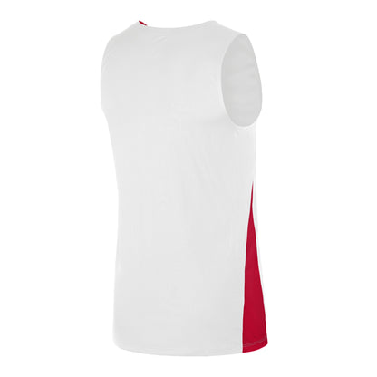 White-Red - Back - Nike Mens Sleeveless Tank Top