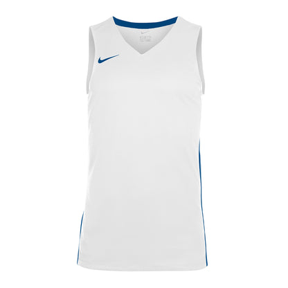 White-Royal Blue - Front - Nike Mens Sleeveless Tank Top