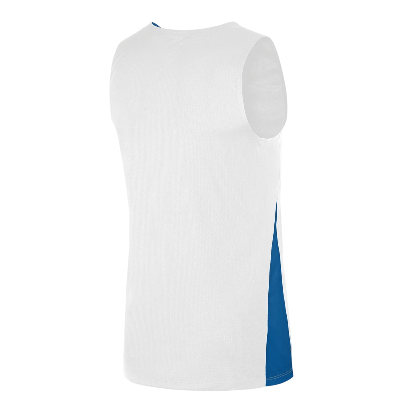 White-Royal Blue - Back - Nike Mens Sleeveless Tank Top