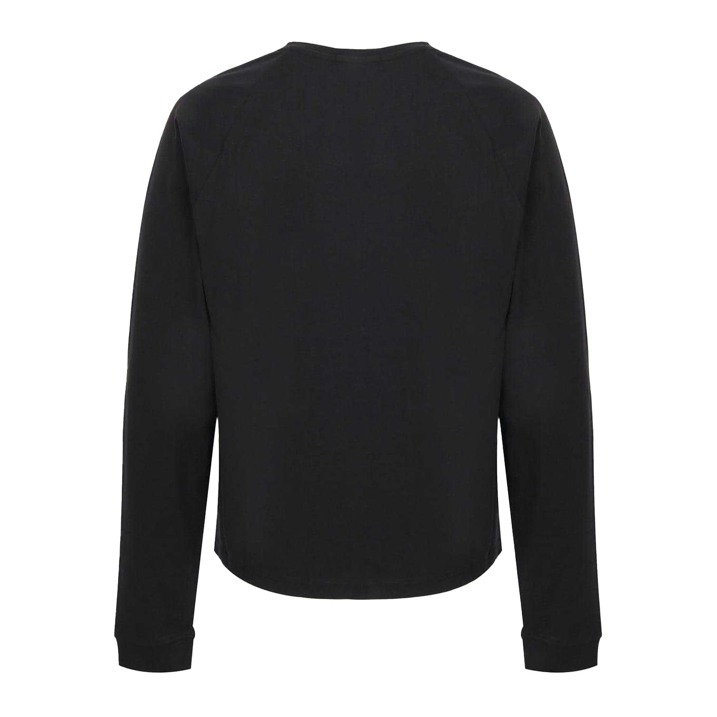 Black - Back - No Fear Mens Logo Raglan Long-Sleeved T-Shirt