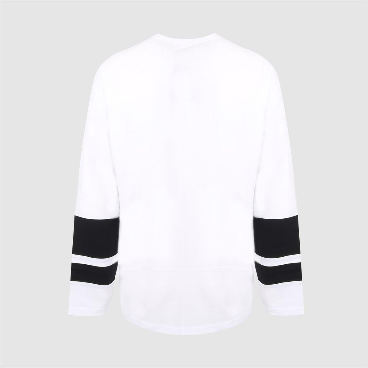 White-Black - Back - No Fear Mens Logo Raglan Long-Sleeved T-Shirt
