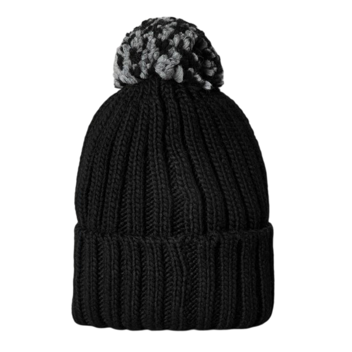 Black - Back - Napapijri Womens-Ladies Semiury Flag Bobble Hat