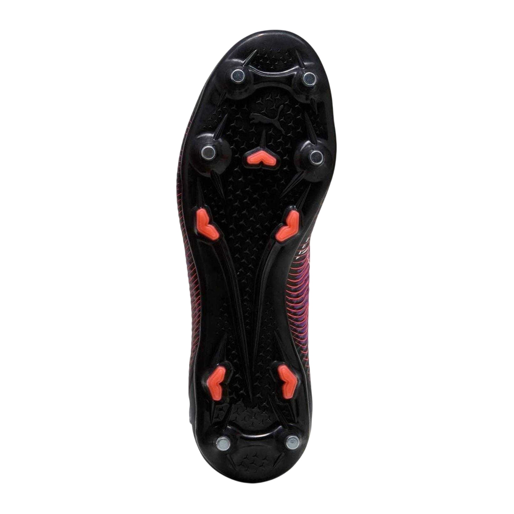 Black - Pack Shot - Puma Mens Future 8 Pro Wavy Pattern Knitted Collar Soft Ground Football Boots