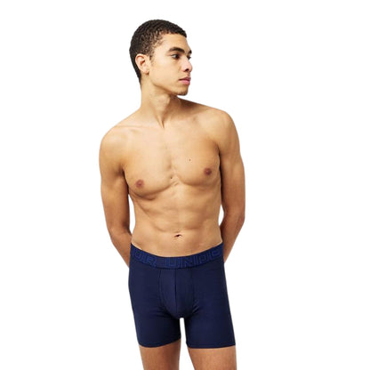 Grey Blue Marl - Side - Under Armour Mens Tech Boxer Briefs (Pack of 2)