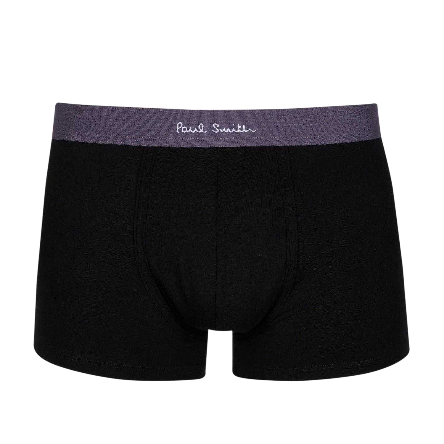 Multicoloured - Side - Paul Smith Mens Assorted Designs Boxer Briefs (Pack of 3)