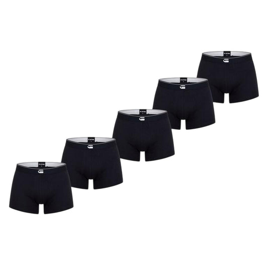 Black - Front - G-Star Mens Summit Boxer Briefs (Pack of 5)