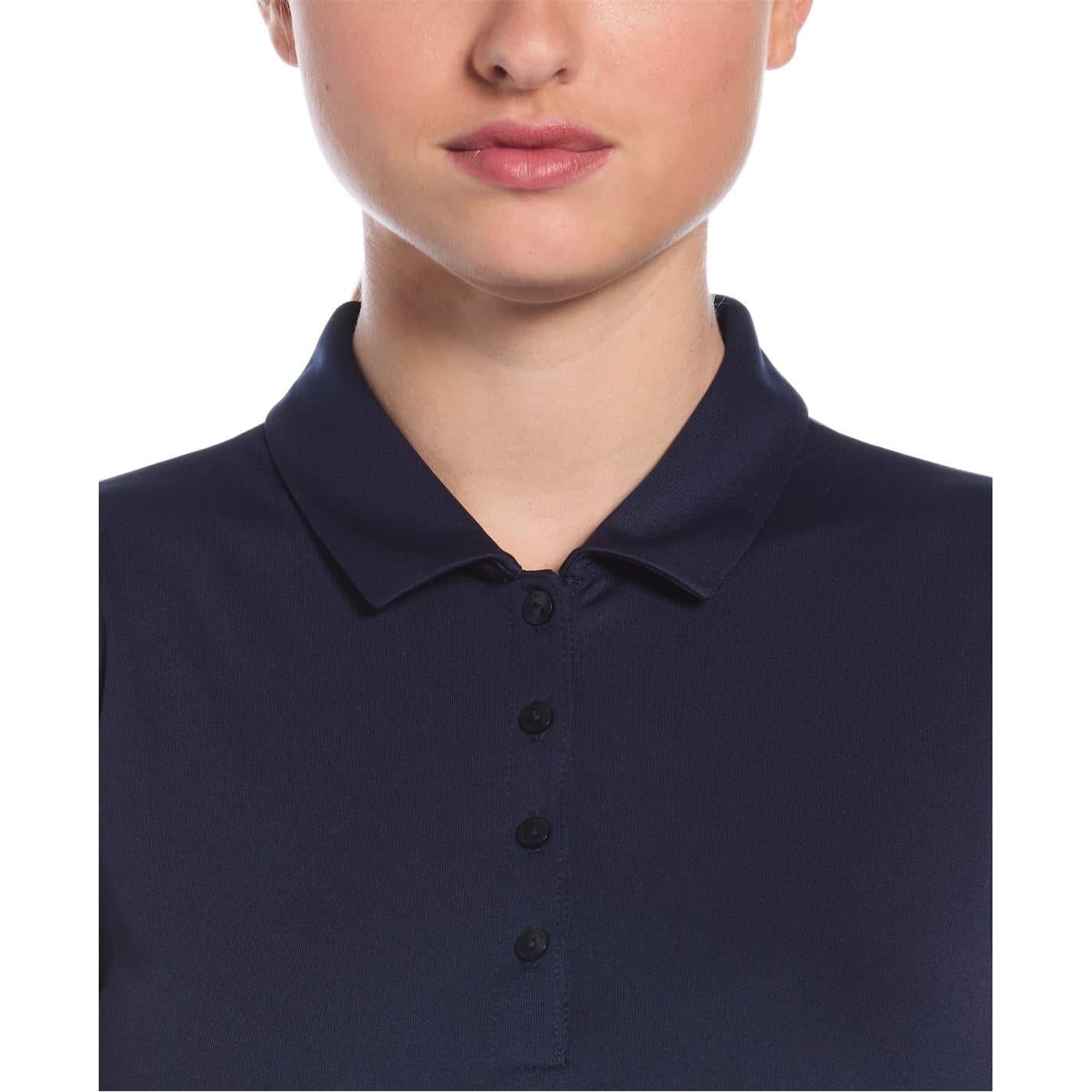 Peacoat - Back - Callaway Womens-Ladies Collared Sleeveless Polo Shirt