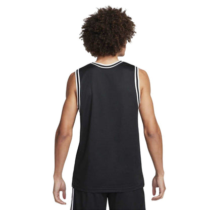 Black-White - Back - Nike Mens DNA Dri-FIT Sleeveless Tank Top