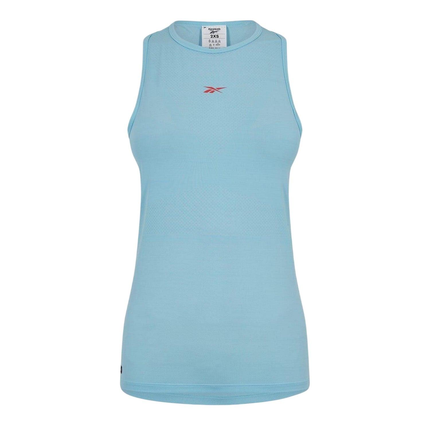 Light Blue - Front - Reebok Womens-Ladies Les Mills Activchill Tank Top