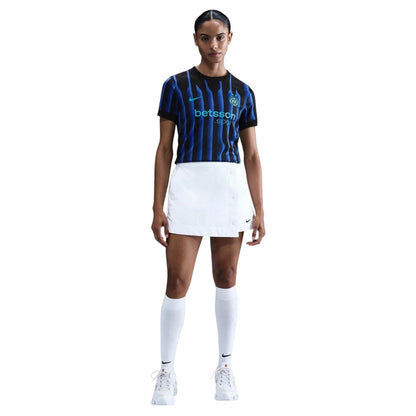 Blue-Black - Side - Inter Milan FC Womens-Ladies 2025 2026 Nike Football Shirt