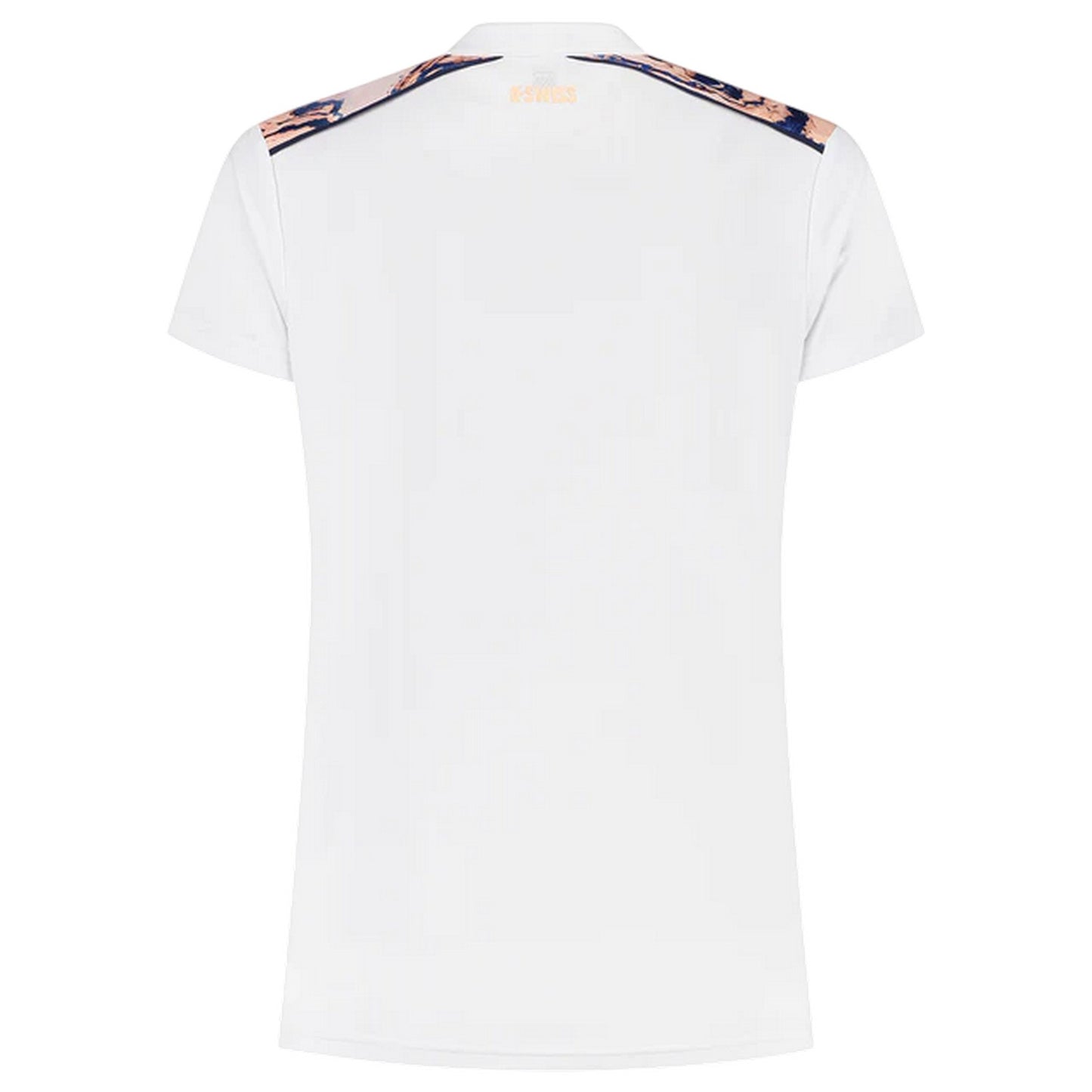 White - Back - K-Swiss Womens-Ladies Hypercourt Regular Tennis T-Shirt