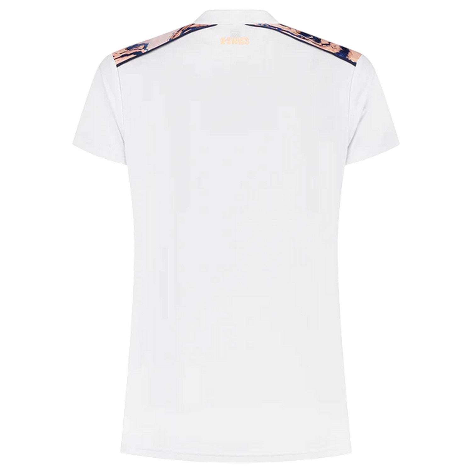 White - Back - K-Swiss Womens-Ladies Hypercourt Regular Tennis T-Shirt