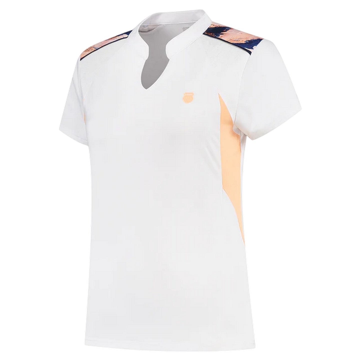 White - Front - K-Swiss Womens-Ladies Hypercourt Regular Tennis T-Shirt