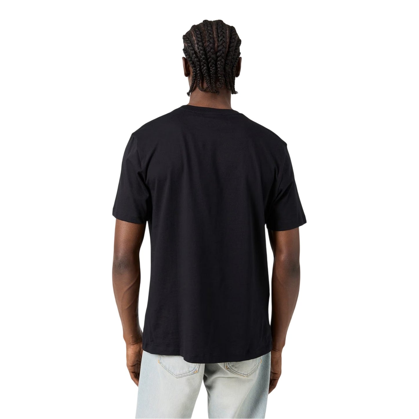 Black - Back - Hugo Mens Didug Crew Neck T-Shirt