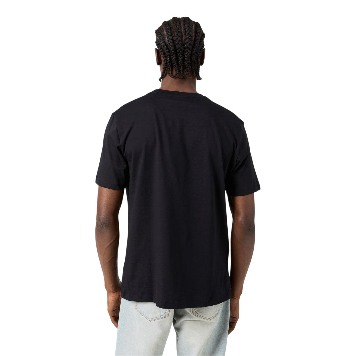 Black - Back - Hugo Mens Didug Crew Neck T-Shirt