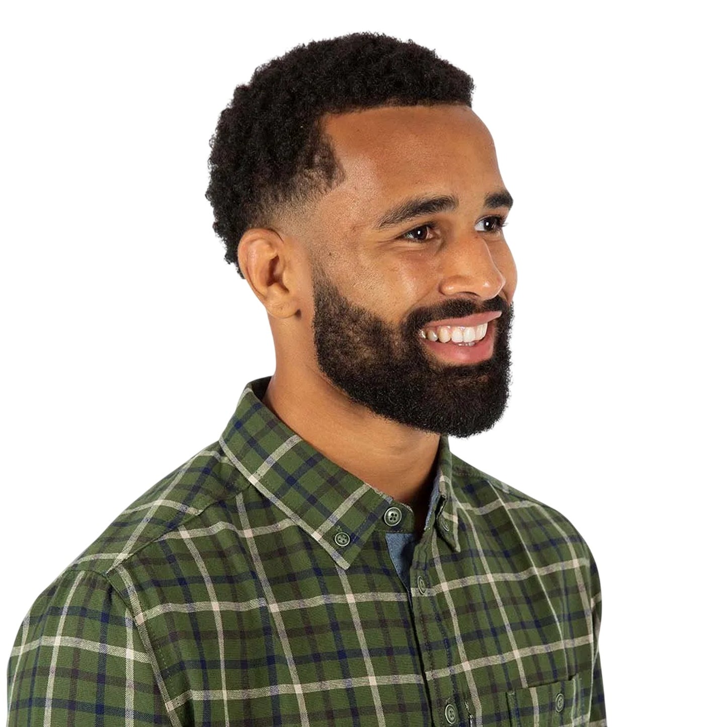 Green - Lifestyle - Trespass Mens Withnell Casual Button-Down Shirt