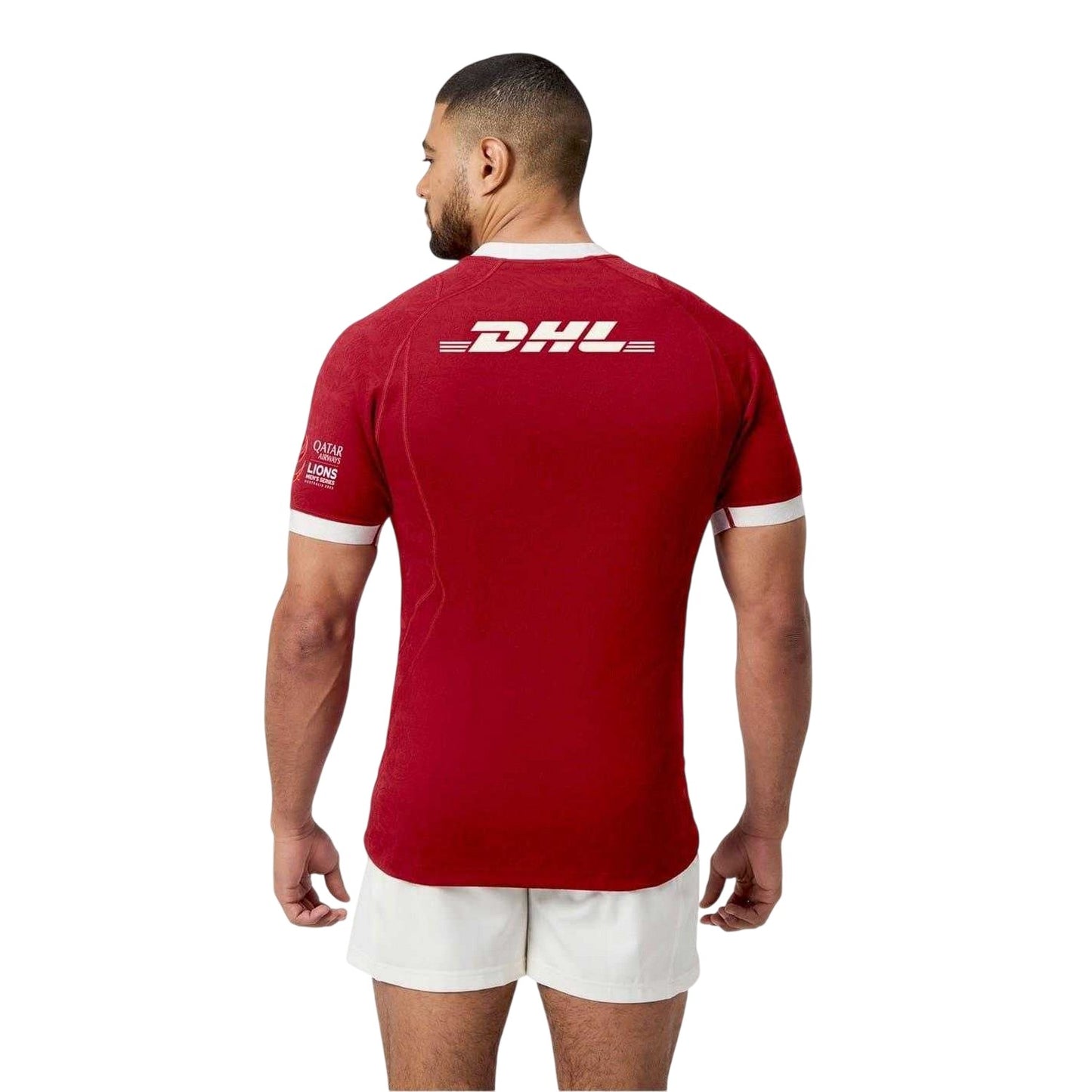 Red Dahlia - Back - Canterbury Mens 2025 British & Irish Lions Rugby Jersey