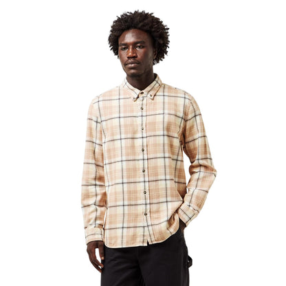 Angora - Side - Timberland Mens Checked Casual Button-Down Shirt