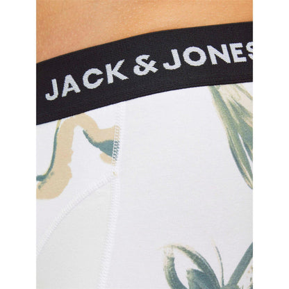 Iron Gate - Side - Jack And Jones Mens Abstract Boxer Shorts (Pack of 3)