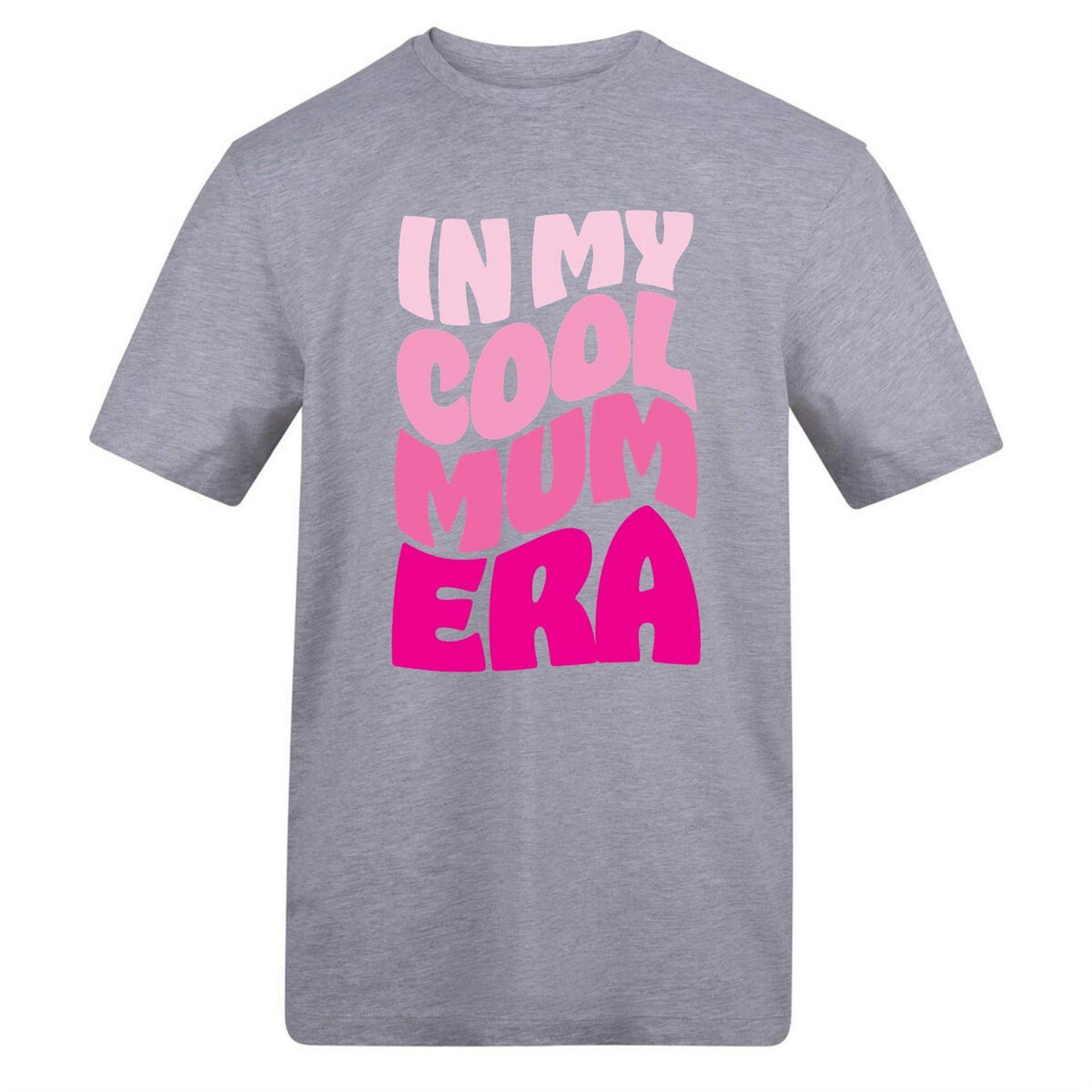 Grey - Front - AWD Womens-Ladies In My Cool Mum Era T-Shirt