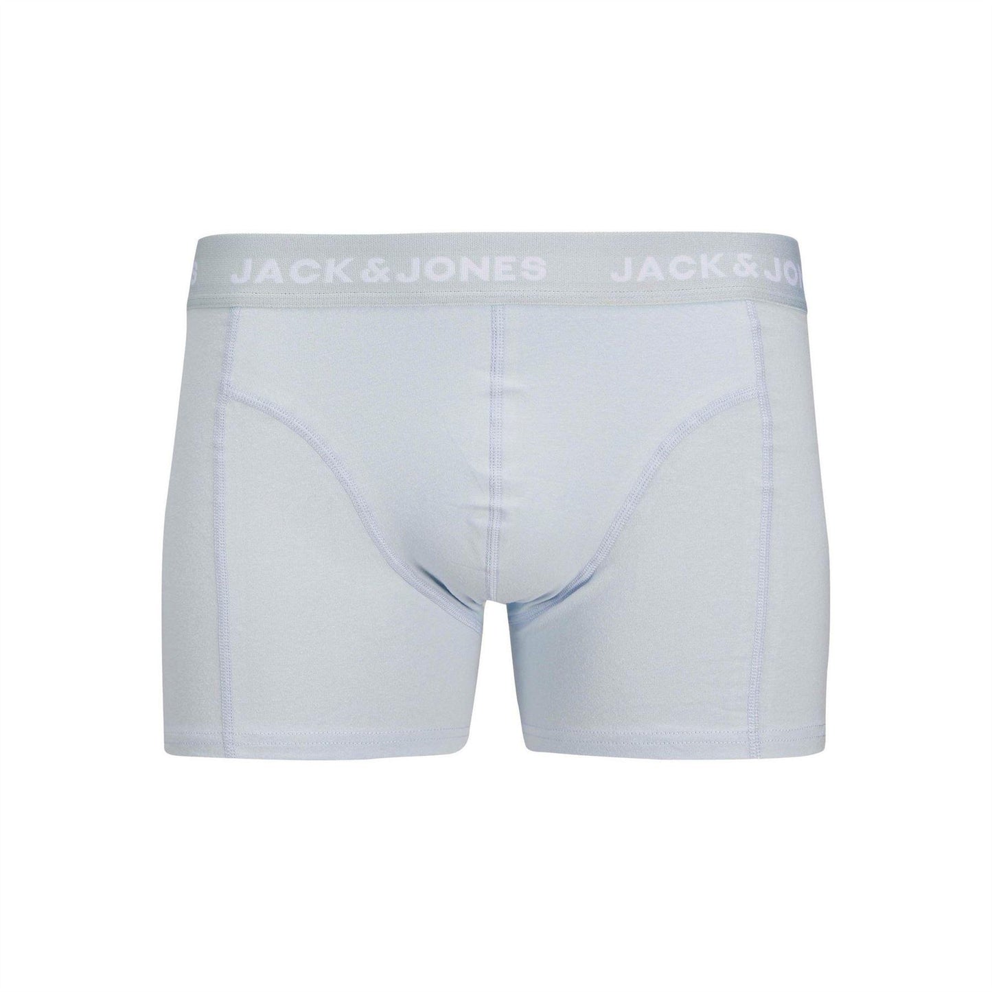 Desert Sage - Back - Jack And Jones Mens Leaves Fitted Boxer Briefs (Pack of 3)