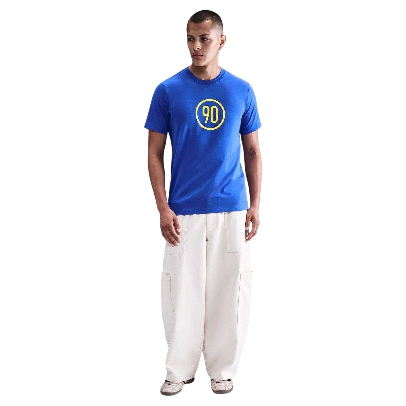 Game Royal - Front - Nike Mens Total 90 T-Shirt