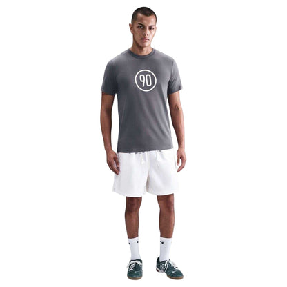 Light Grey - Front - Nike Mens Total 90 T-Shirt