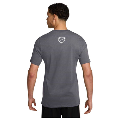 Light Grey - Back - Nike Mens Total 90 T-Shirt