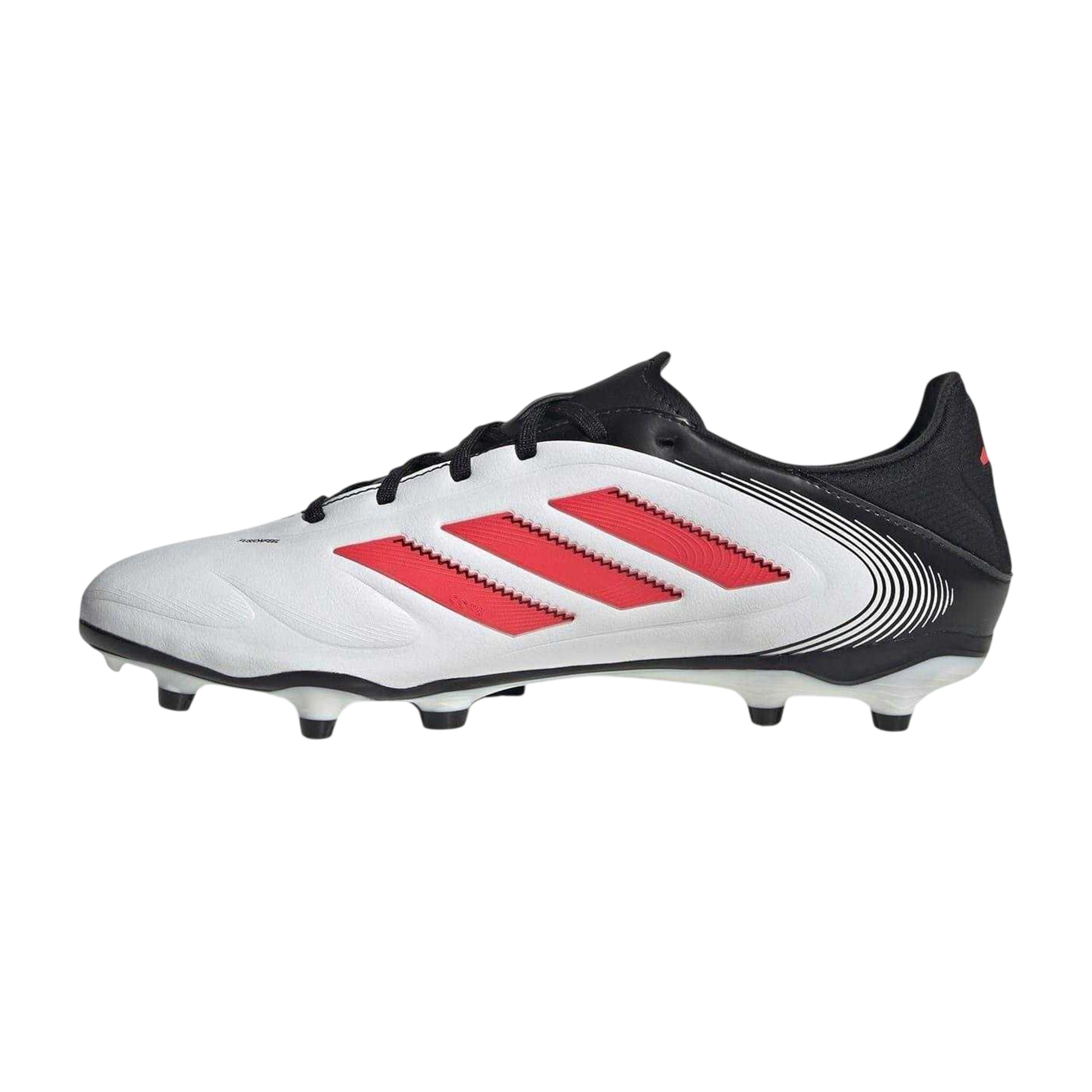 White - Side - Adidas Unisex Adult Copa Pure 3 League Firm Ground Football Boots
