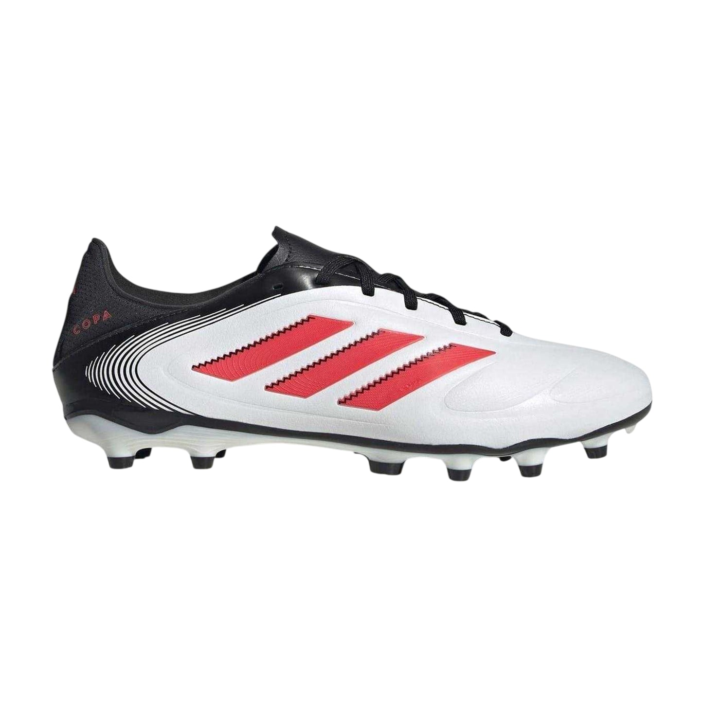 White - Front - Adidas Unisex Adult Copa Pure 3 League Firm Ground Football Boots