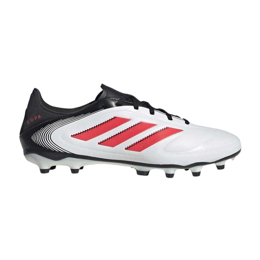 White - Front - Adidas Unisex Adult Copa Pure 3 League Firm Ground Football Boots
