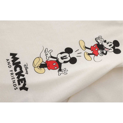 White - Lifestyle - Disney Childrens-Kids Mickey Mouse Long-Sleeved T-Shirt
